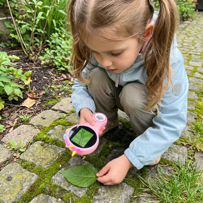 Mikroskop Video untuk Kanak-Kanak dengan Skrin – Alat Eksplorasi Mudah Alih untuk Peneroka Muda